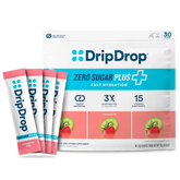 DripDrop Zero Sugar Plus, Strawberry Kiwi, 16 oz sticks, 30 count