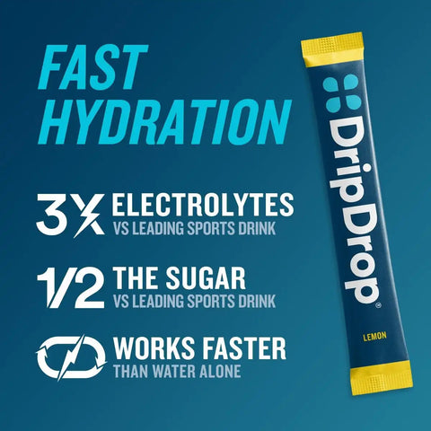 DripDrop Bold Variety Pack Electrolyte Powder, 16 oz sticks, 80 count